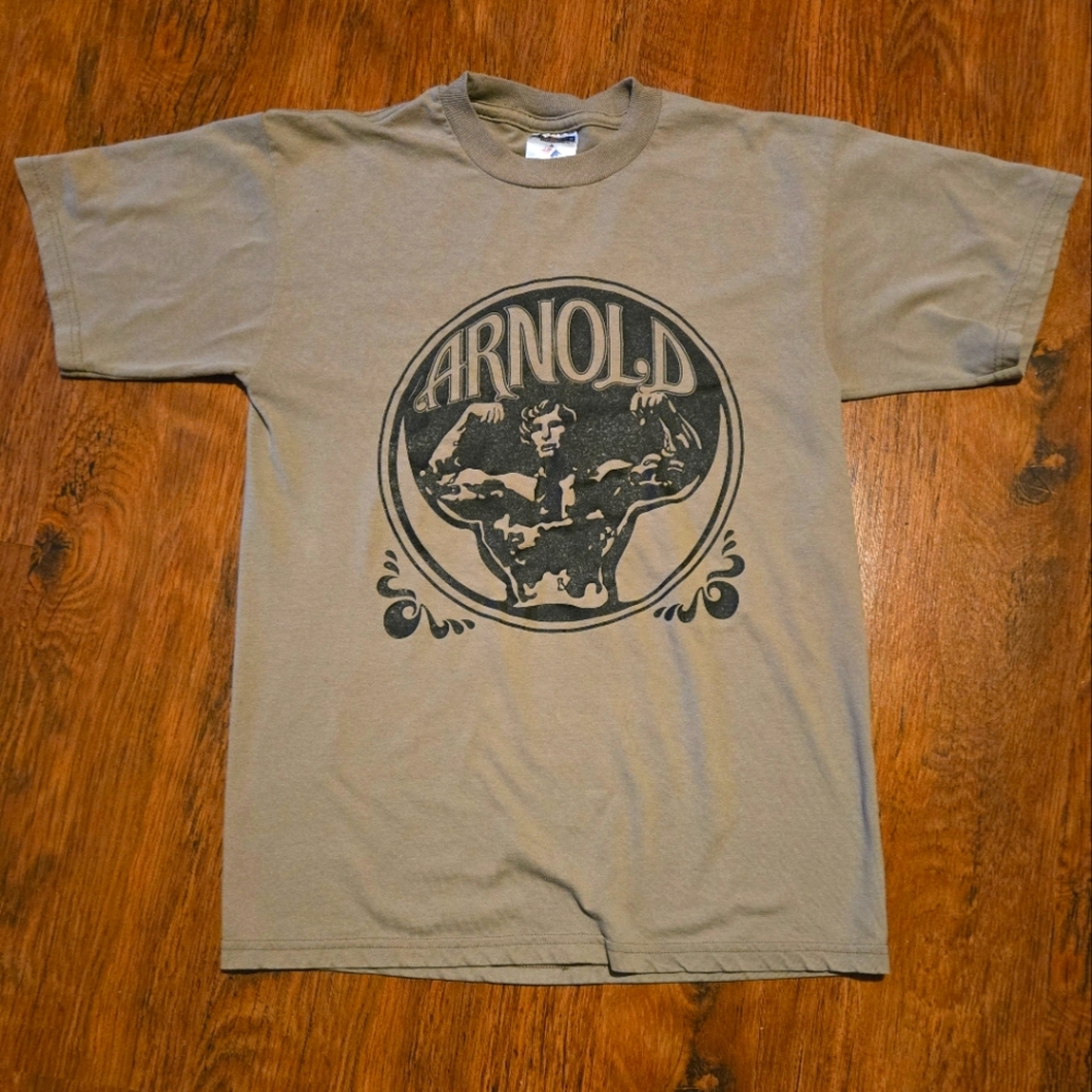 Vintage Arnold Schwarzenegger Mr. Olympia IFBB Shirt Bodybuilding 1970 to 1980